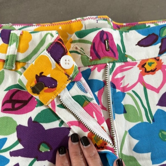 J.Crew 4" chino short in vibrant garden floral print 16 - Picture 6 of 8
